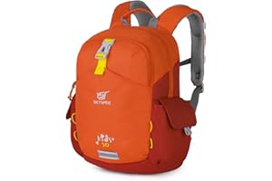 SKYSPER KIDS 10 Plecaki Turystyczne dla Chłopców i Dziewczynek w Wieku od 3 do 8 lat, Wygodny Plecak Przedszkolny