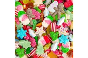 SWEET TREAT GIFTING CO. Christmas Sweet Mix Christmas themed Pick n Mix Sweets Xmas Retro Candy Selection