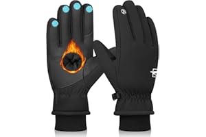 TOLEMI Winter Gloves for Men Women, -20℉ Coldproof Ski Gloves 3M Thermal Gloves Touchscreen Gloves Snowboarding Insulated Gloves for Cycling Running Climbing Hiking Outdoor Sports