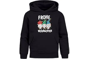MoonWorks® Kinder Hoodie Weihnachten Pullover Weihnachtsmotive lustige Geschenk Weihnachtsoutfit Mädchen Jungen