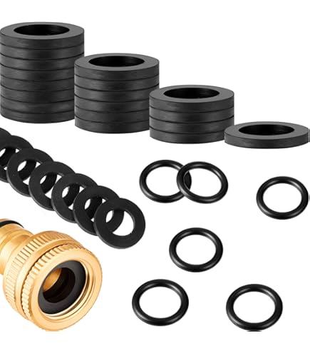 Joints Plats Ronds En Caoutchouc Noir, épaisseur 2/3 Mm, DN15-DN350, Neufs