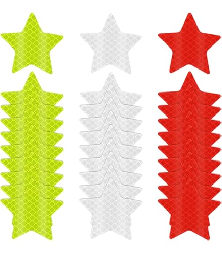 Lonimia 20 Stück Reflektierende Aufkleber - Sicher Produktbild-Vorschau 8
