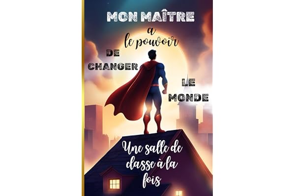 Cadeau Pour Maître D'école: Carnet de notes ligné | Idée cadeau Maître Fin d'Année Scolaire | Professeur des Ecoles, Instituteur | Alternative aux ... à offrir ou glisser dans un coffret cadeau