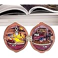 Dorugage Tiny World Inside Walnuts,Miniature Walnut Library House - Resin Nut Secret Scene, Doll House Decoration for Kids and Adults