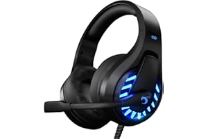 Orzly Gaming Headset for PC and Gaming Consoles compatible with PS5, PS4, XBOX SERIES X | S, XBOX ONE & Steam Deck with noise cancelling mic - RXH-30 Abyss Edition GIFT BOX Edition
