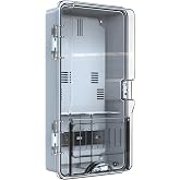 Meter Box 9 Fused Single Phase/Fresh Surface Mounted Meter Box IP54 23.3 x 42 x 11.5 cm POLY 016-E