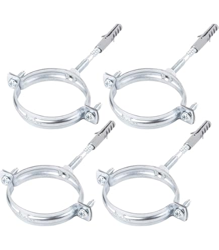 ZAMBELLI Galvanised Downpipe DN 80, 2 M, Silver, With High - View #5