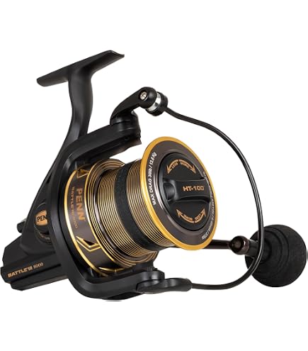 Penn Btliii5000 Battle III 5000 Spinning Fishing Reel, Black/Gold : Buy Online at Best Price in KSA