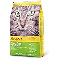 JOSERA SensiCat (1 x 10 kg) | Katzenfutter mit extra verträglicher Rezeptur | Super Premium Trockenfutter für ausgewachsene u