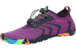 SAGUARO Buty do wody męskie damskie unisex skórzane buty boso szybkoschnące sportowe buty do wody na plażę pływanie nurkowanie surfowanie joga ćwiczenia