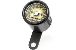 DOCK66 MOTORCYCLE PARTS Mini-Tacho 48 mm Vintage Style H-D K 1,4