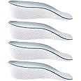 2 Pairs Orthopedic High Pads, 1.38 Inch Height Increase Insoles High Pads Orthopedic Insoles Arch Support Insoles Orthopedic High Heel Lift Inserts Pads for Men Women
