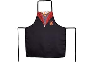 SD Toys Unisex Delantal Uniforme Escolar Gryffindor Schürze Schuluniform Harry Potter, One Size (5er Pack), 198718, Einheitsgröße