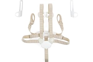 Hxeternal 5-Punkt-Geschirr - Nur kompatibel mit Tripp Trapp Baby Set - für Alter 6-36 Monate