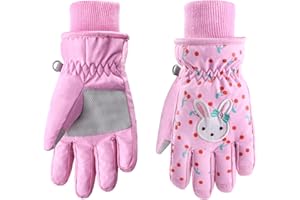 ‎AZARXIS Azarxis Skihandschuhe für Kinder, Warme Winterhandschuhe, Winddichte Verdickt Handschuhe für Laufen Skifahren Wandern Snowboard