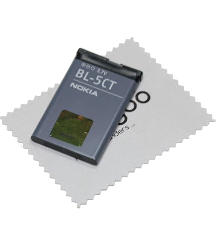 Batterie Nokia BL-5C Originale 1020mAh + Chiffon Mungoo – Compatible Asha 205, 230, C1, C2 Et Bien Plus !