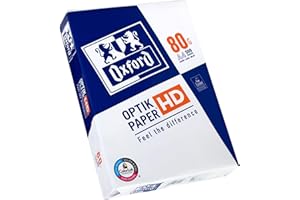‎OXFORD Oxford Kopier-/Druckerpapier, Premium, 500 Blatt, DIN A4 Papier, 1 Pack