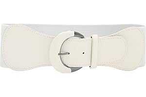 BlackButterfly Largo PU Elastico Allungare Fibbia Girovita Cintura