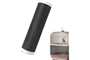 Nät för fågelbur självhäftande universellt andningsbart nät stänkskydd | Fågelbursskydd för nymfparakiter undulater lovebirds conures finkar kanariefåglar