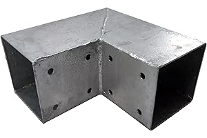 Loggyland Connecteur en bois pour 2 poutres équarrières 90 x 90 mm