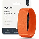 Yystao - Wristband for Garmin CIRQA Smart Band, Nylon Sport Band for Men and Women, Breathable and Lightweight, Size L/XL, Or