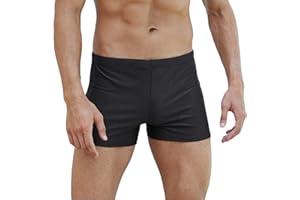 Arcweg Costume da Bagno Uomo Boxer con Pad Rimovibile e Coulisse Pantaloncini Calzoncini da Bagno Elastico a Vita Bassa Boxershorts