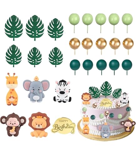 24 Décorations De Cupcakes Comestibles Pour La Maison