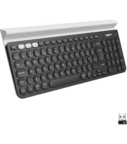 Logitech Signature Slim K950 Wireless Keyboard, Sleek Design