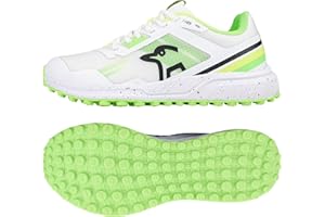 Kookaburra KC 2.0 Rubber Sole Cricket Shoe - Yellow/Green - 8