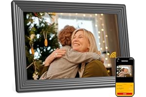 KODAK Marco de Fotos Digital WiFi 10.1 Pulgadas, Memoria Incorporada 32GB, Pantalla Táctil para HD 1280x800 IPS, Soporte Rotación Automática, Compartir Instantáneamente Fotos y Videos