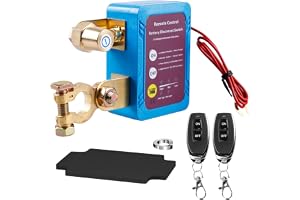 Trådlös fjärrstyrd bilavskiljare 12 V 240 A bilbatterifrånkopplare, automatisk avstängningsbrytare, fjärrbatteriseparator med