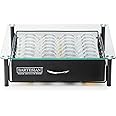 Bartesian Cocktail Capsule Storage Drawer Organizer - Stylish Mixology Cocktails Drink Mixer Holder Dispenser - Home Bar Acce