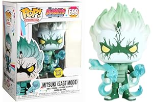 Funko Pop ! Animtion 699 Boruto Naruto Next Generations Mitsuki Sage Mode Glows in The Dark Hot Topic Exclusive