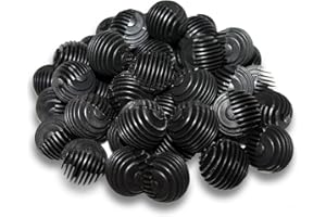 SunSun 40x Aquarium Boules Bio Ø28mm pour la colonisation par des bactéries nitrifiantes dans Le Filtre