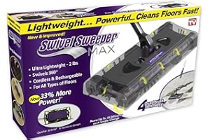 AntDau71 - Balai électrique rotatif sans fil - Batterie rechargeable, poignée articulée à 360° - puissante, légère et silencieuse - Parfait pour tous les sols CW682