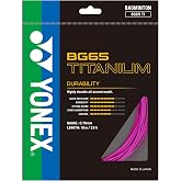 YONEX BG65Ti 0.70mm Badminton Set