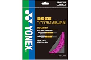 YONEX BG 65 TI Badminton Racket String (10M set)