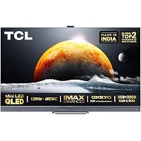 TCL 138.7 cm (55 inches) 4K Ultra HD Certified Android QLED TV 55C825 (Graphite Grey) (2021 Model) | With Mini LED