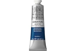 Winsor & Newton Griffin Alkyd Huile Tube 37ml 538 Bleu de Prusse
