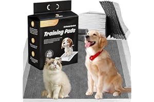Nanipets® Trainingspad für Hunde Welpenunterlagen, Superabsorbierendes & Auslaufsichere Aktivkohle-Hunde-PIPI-Pads, 45 x 60 cm Extra Große Pet Pads, 50 Stück