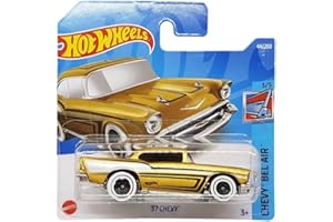 Hot Wheels - ´57 Chevy - Chevy Bel Air 3/5 - HCX92 - Short Card - Gold metallic - GM - Mattel 2022