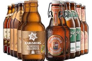 Kellerbier Bierpaket von BierSelect - Verschenken Sie Kellerbier zu Ostern, Weihnachten, Vatertag oder zum Geburtstag an den Vater, Ehemann, Opa oder Freund