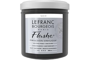 Lefranc Bourgeois Flashe Acrylique Pot 125ml Noir
