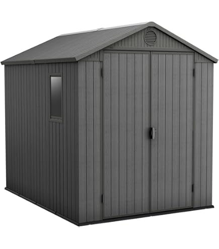 Keter Artisan 117 abri de jardin en résine 342x218x226 cm gris
