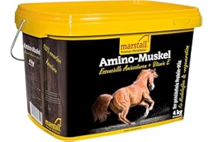 Marstall Premium-Pferdefutter Amino Muskel 3,5kg Fördert den Muskelaufbau bei großen Pferden