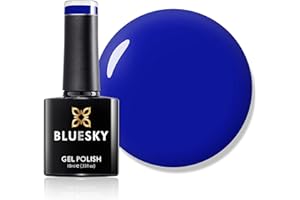 Bluesky półtrwały lakier żelowy leczenie pod lampą UV/LED Royal Blue 10 mL