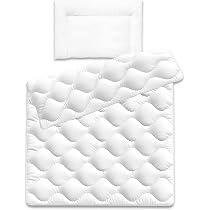 Mayaadi-Home Daunenkopfkissen 80x80 Cm – 1400g Füllung (70% Daunen, 30% Federn) – 100% Baumwollbezug – Für Erholsamen Schlaf