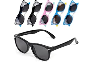 Auliuse Kids Sunglasses TPEE Flexible Frame Kids Polarized Sunglasses,Baby Sunglasses for Boys Girls,Children Toddler Sunglasses UV400 Protection Polarized Sunglasses for Kids Beach School Party