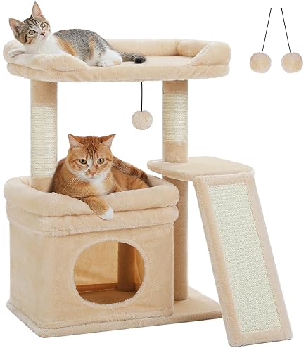 PAWZ Road Grote kattenboom voor binnenkatten, 175 cm kattentoren met