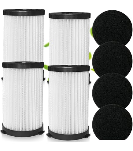 6 Filtri Di Ricambio Per Aspirapolvere Balter Vento H1/H2 E Clatronic BS 1306N/BS 1948 – Design 2-in-1, Filtro Ad Alta Efficienza